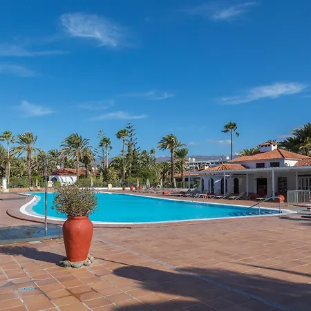 Bungalow Sun Club deluxe playa del inglés terraza y piscina *